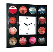Michael Jordan signed basketball Clock w/12 pictures - £24.85 GBP