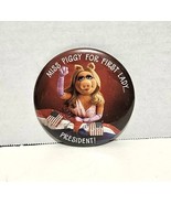 Miss Piggy for First Lady... President! 3 1/4&quot; Pinback Button Muppets - $177.66 MXN