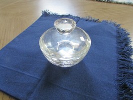 ROYAL DOULTON CRYSTAL GLASS RADIANCE COVERED TRINKET BOX ROUND 3.25&quot; - $12.82
