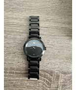 Movado Sapphire Black Dial Men&#39;s Watch 0607179 - $17,507.08 MXN