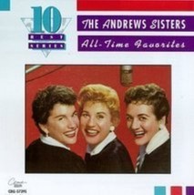 All-Time Favorites by The Andrews Sisters Cd - £8.75 GBP
