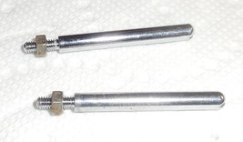 JC Penny Free Arm 6940 Spool Pins (2ea) w/Nuts Work On Most Japan Machines - £7.84 GBP