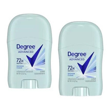 2 PK - Degree Advanced Antiperspirant Deodorant Shower Clean Travel 0.5 ... - £5.33 GBP