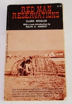 Clark Wissler Red Man Reservations 1971 Vintage Paperback-Illustrated - £15.69 GBP