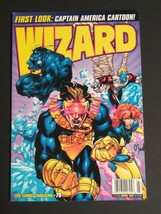 WIZARD COMICS MAGAZINE #79 March 1998 X-MEN COVER Captain America - £3.95 GBP