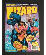 WIZARD COMICS MAGAZINE #79 March 1998 X-MEN COVER Captain America - $4.99