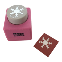 McGill Creativity Paper Punch Large Snowflake Winter Christmas Card Making Craft - £11.18 GBP