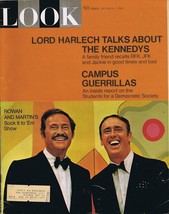 ORIGINAL Vintage Look Magazine October 1 1968 Rowan and Martin Laugh In - £15.63 GBP
