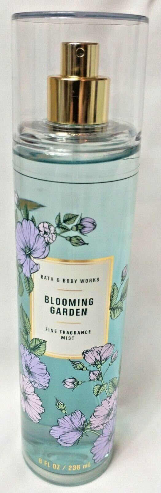 Bath &amp; Body Works Blooming Garden Fine Fragrance Body Mist Spray  8 oz. - £16.46 GBP