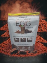 Designer Egg DUTCHED CHOCOLATE Whole Egg Protein Wellness Powder 12oz Ex... - $16.92