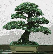 Pepita needlepoint canvas: Bonsai Blue Atlas Cedar, 12&quot; x 12&quot; - £68.77 GBP+