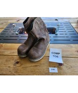 KEEN Utility Cincinnati Wellington Soft Toe Pull On Work Boots / Men Siz... - £75.36 GBP