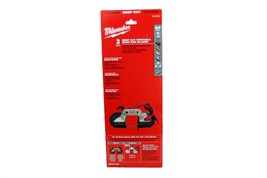 Milwaukee 48-39-0531 3pc Deep Cut Portable Band Saw Blades - £30.64 GBP