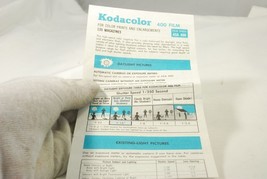 Kodacolor 400 film Manual guide Kodak  7219107 - $105.11 MXN