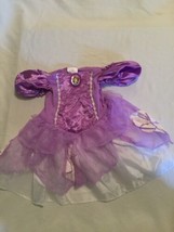Sofia the First costume dress Size 2T Disney gown purple metallic  - £18.86 GBP