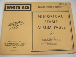 White Ace 1983-84 United Nations Inscription Blocks Supplement UNIB-30, ... - £7.51 GBP