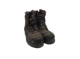 Timberland Men&#39;s Boondock Hd 8&quot; Composite Toe Wp Work Boots A28VR Brown 8.5W - £68.33 GBP