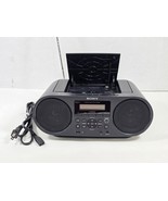 Sony ZS-RS60BT Bluetooth Mega Bass, AM/FM, USB, CD Boombox - Black  - $1,103.72 MXN