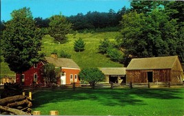 Cooperstown NY New York Scenic Lippitt Homestead Farmers Museum Postcard Unused - £8.59 GBP