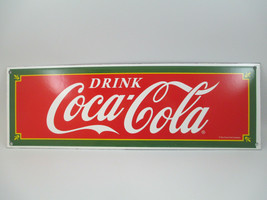Coca-Cola Enamelware Sign Retro Reproduction Tiffany Style Sign - £14.64 GBP