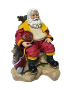 Clothtique Possible Dreams Santa Clause American Fireman Hero 2001 Music... - €39,07 EUR