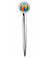 Fisher Price Little People Letter Opener Metal Silver Tone Executive wit... - £11.26 GBP