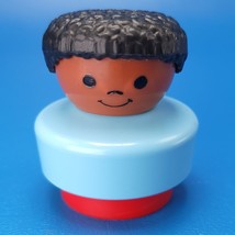 Fisher Price Little People Chunky Tyler African American Black Boy Male 1990 - $9.00
