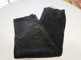 Mens Tommy Hilfiger Cords Pant Corduroy 38 x 32 pants slacks black EUC @ - $30.88