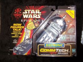 Star Wars Electronic Comm Tech Reader Vader Luke Maul Empire Return Yoda Fett R2 - £31.96 GBP