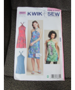 &quot;&quot;HALTER TOP SUNDRESS OR TUNIC TOP&quot;&quot; - PATTERN - NEW 3681 - XS - XL - $8.89