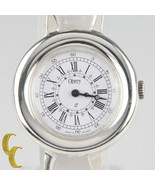 Obrey Solid Silver Women&#39;s Quartz Round Watch w/ Silver Link Band - €1.117,66 EUR