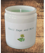Basil Sage and Mint Candle - £17.99 GBP
