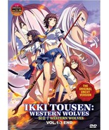 Ikki Tousen Western Wolves Full TV Series 1-3 End Eng. Sub Uncut Ship Fr... - $17.89