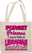 Make Your Mark Design Forget Princess I Want To Be A Librarian Funny Passion Mug - £17.08 GBP
