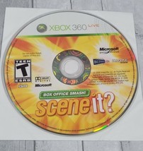 Scene It: Box Office Smash (Microsoft Xbox 360, 2008) Disc Only  - £3.83 GBP