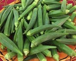 100 Emerald Okra Seeds Heirloom Non Gmo Fresh Fast Shipping - $8.99