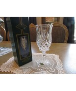 Shannon Crystal Lexington Hurricane Lamp 11.75&quot;H Boxed Tag - $33.63 CAD