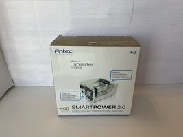 Antec Smart Power 2.0 400 Watt Power Supply SP-400 Push Pull Dual Fan De... - $29.70