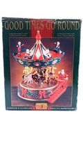 Vintage Maisto Good Times Merry Go Round Carousel Music Lights Tested Works - $84.43 CAD