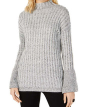 allbrand365 designer Womens Bell Sleeve Turtleneck Sweater, Large - £63.06 GBP