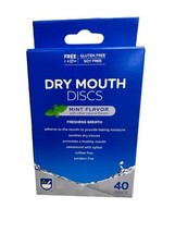 Ride Aid Gluten/Soy Mint Flavor Dry MountD 40 Disks Freshens Breath - £11.31 GBP