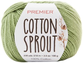 Premier Yarns Cotton Sprout Yarn-Leaf - £17.09 GBP