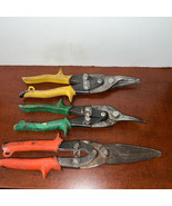 Vintage Lot of 3 WISS M2, M3, M-300, Shears Tin Snips Sheet Metal Duct HVAC - €20,69 EUR