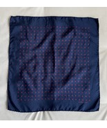 Hermes Vintage Square Silk Scarf 42cm Blue/red Bonwit Teller - $2,842.48 MXN