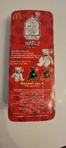 Maple the Bear 1997 McDonalds Ty Beanie Baby with Tag Errors 1993 Oakbrook - £38.66 GBP