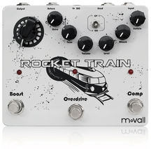 Movall MT-02 Rocket Train Triple FX Compressor, Overdrive &amp; Boost in One Pedal H - £118.95 GBP