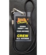 WAYLON JENNINGS +++- 1995 VIDEO FILMING BACKSTAGE LAMINATE PASS FROM THE... - $25.00