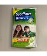 GoodNites Bed Wetting Mats 1 Pad Travel Pack Discreet Protection Diaper NOS - $4.85