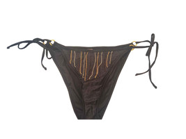 AGENT PROVOCATEUR Womens Bikini Bottoms Lulou Black Size AP 3 - $89.01