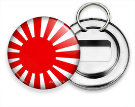 JAPAN FLAG JAPANESE RISING SUN RAYS SYMBOL BEER SODA BOTTLE OPENER KEYCH... - $15.67